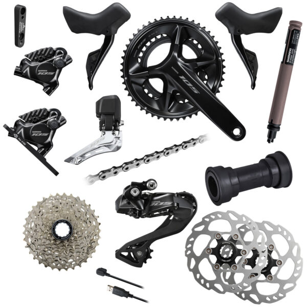 Shimano 105 R7150 gruppe - Di2 | 2x12-fach