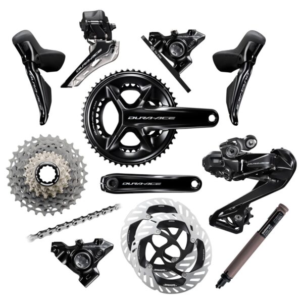 Shimano Dura Ace Di2 R9200/R9250 Gruppe - 2x12-fach - schwarz