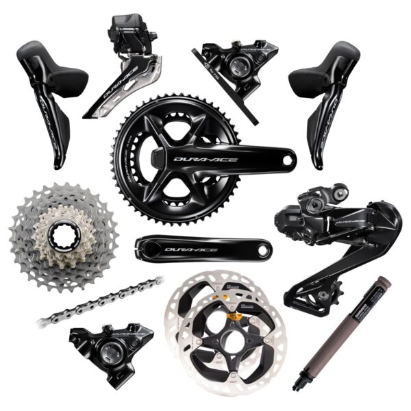 Shimano Dura Ace Di2 R9200/R9250 Gruppe - 2x12-fach - mit Powermeter Kurbel