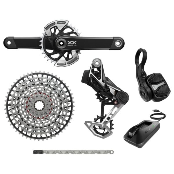 SRAM X01 Eagle Boost Gruppe - 1x12-fach - Trigger-Schalter - 10-50 Z. Kassette - Lunar