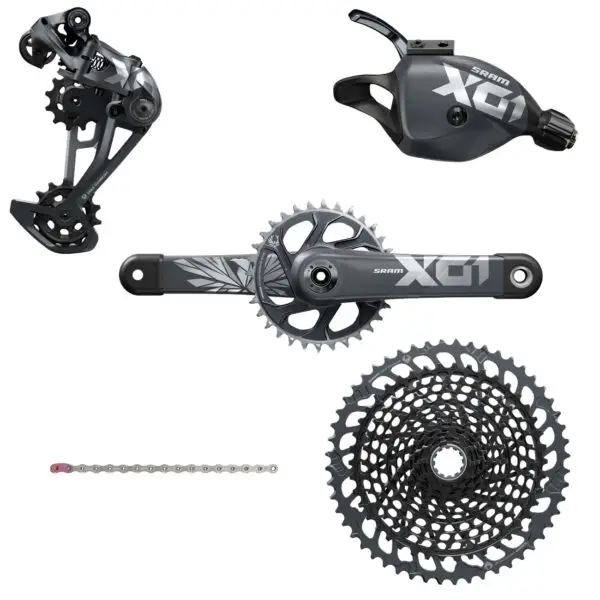 SRAM X01 Eagle Boost Gruppe - 1x12-fach - Trigger-Schalter - 10-52 Z. Kassette - Lunar